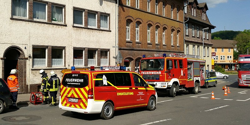 Entstehungsbrand in Küche auf der Deenser Straße
