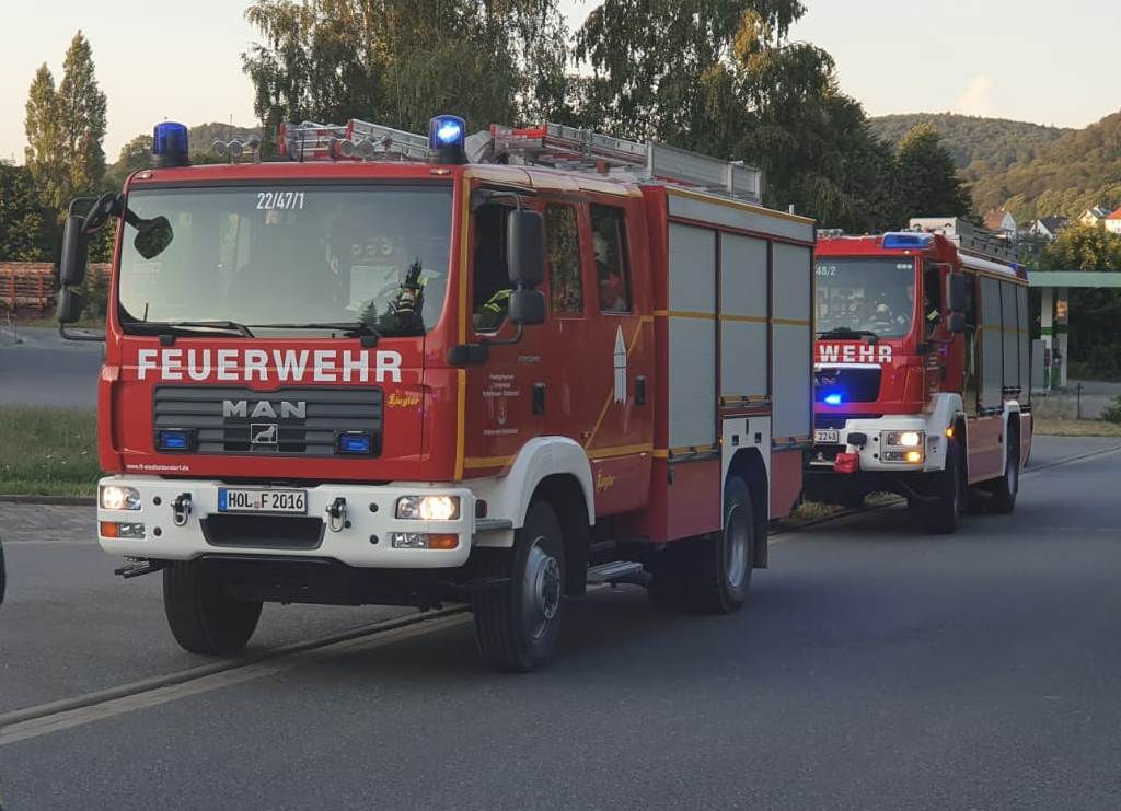 Abbrand von Unrat führt zur Alarmierung der Feuerwehr Stadtoldendorf