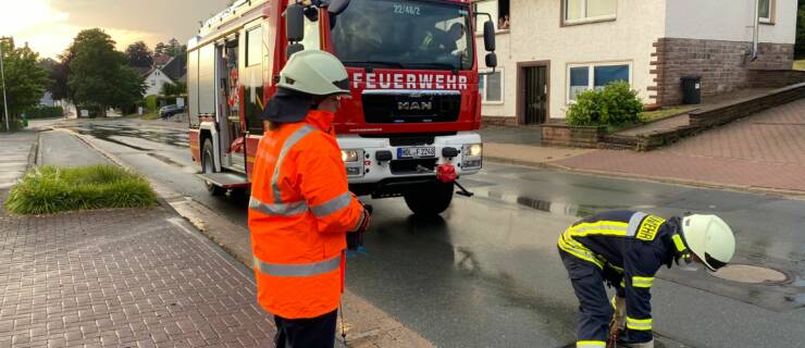 Starkregenereignis sorgt für Einsätze in Stadtoldendorf