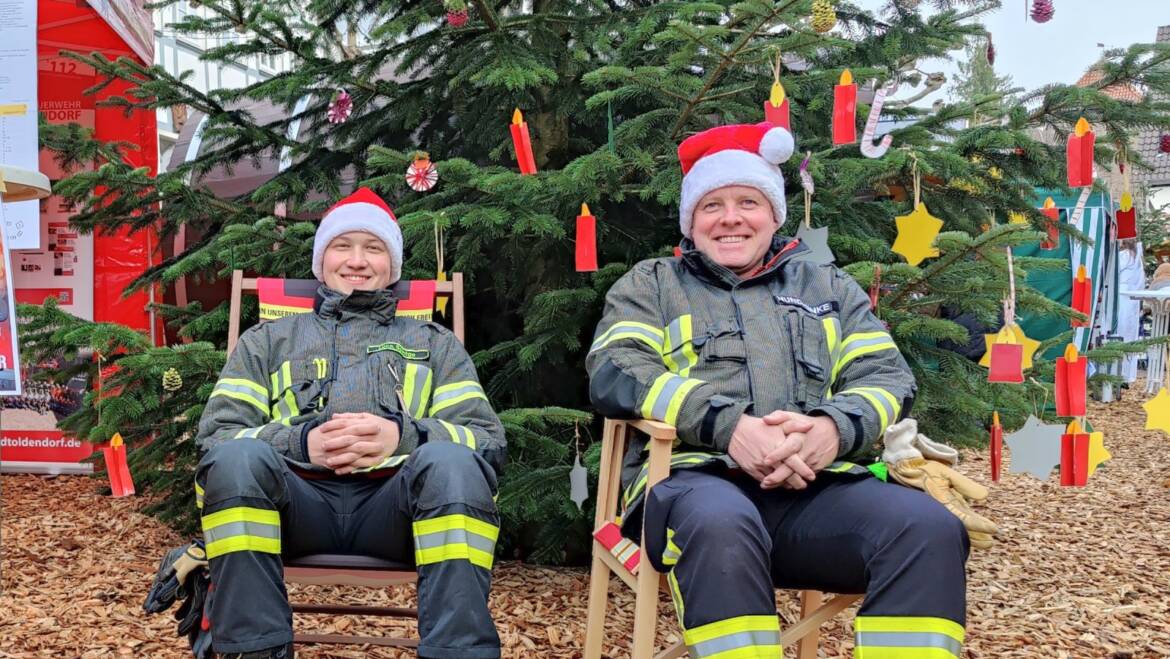 Stadtoldendorfer Feuerwehr beteiligt sich zur Weihnachtswelt am kommenden Wochenende