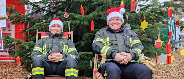 Stadtoldendorfer Feuerwehr beteiligt sich zur Weihnachtswelt am kommenden Wochenende