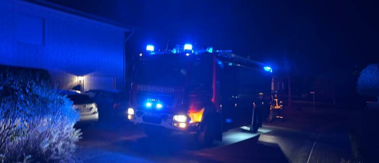 Nächtliche Unterstützung für den Rettungsdienst in Einfamilienhaus in Stadtoldendorf