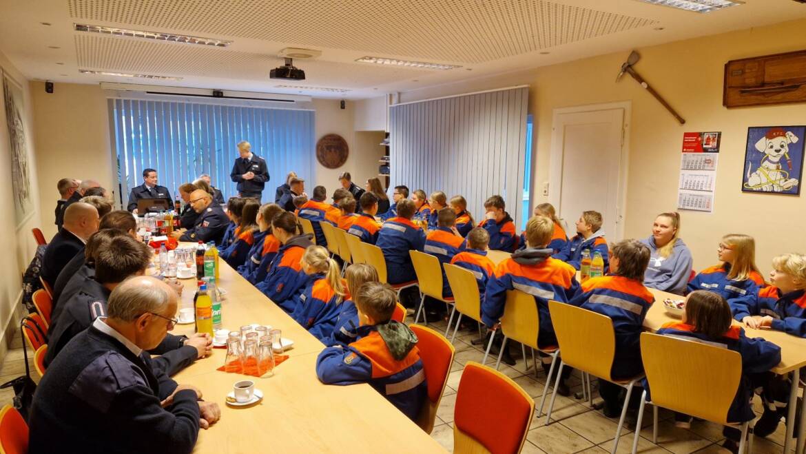 Größte Jugendfeuerwehr im Kreis blickt in Jahreshauptversammlung auf ein ereignisreiches Jahr zurück