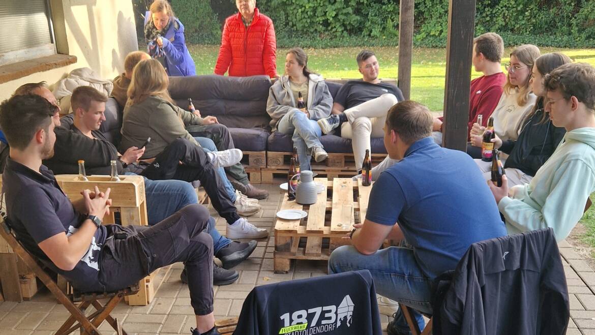 Herbstfeier verbindet Generationen. Neben den Einsätzen darf auch der gesellige Teil nicht zu kurz kommen.