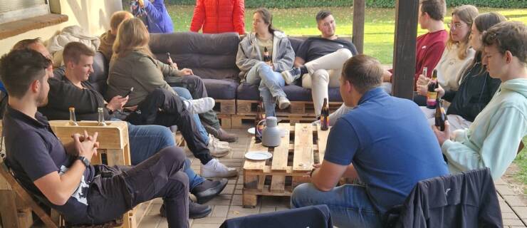 Herbstfeier verbindet Generationen. Neben den Einsätzen darf auch der gesellige Teil nicht zu kurz kommen.