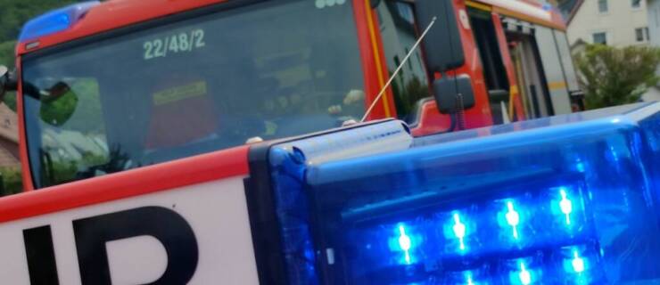 Alarmierung zur Türöffnung in Merxhausen.