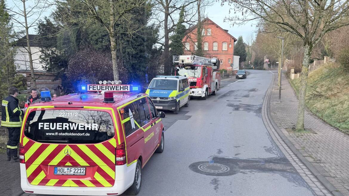 Schornsteinbrand am 3. Adventssonntag in Stadtoldendorf