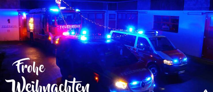 Frohe Weihnachten wünscht die Freiwillige Feuerwehr Stadtoldendorf