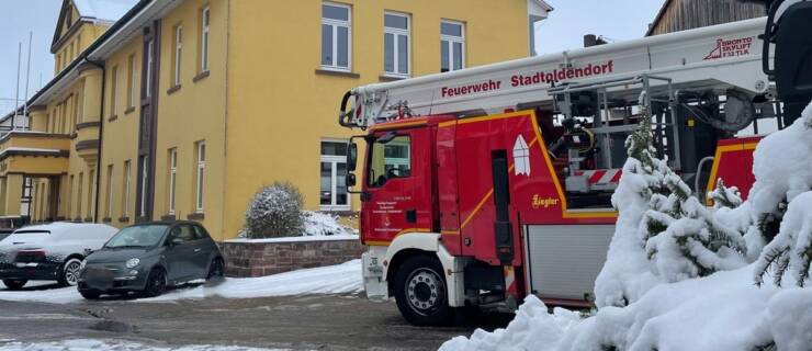 Brandmeldeanlage in Stadtoldendorfer Rathaus löst aus.