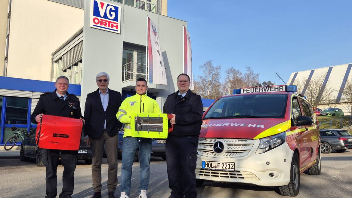 Wärmestrahler für die Stadtoldendorfer Feuerwehr: Starke Unterstützung für die Einsatzkräfte