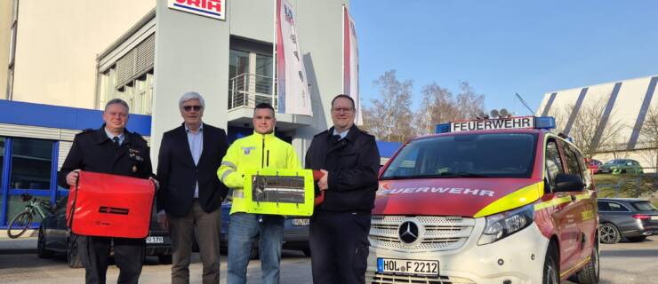 Wärmestrahler für die Stadtoldendorfer Feuerwehr: Starke Unterstützung für die Einsatzkräfte