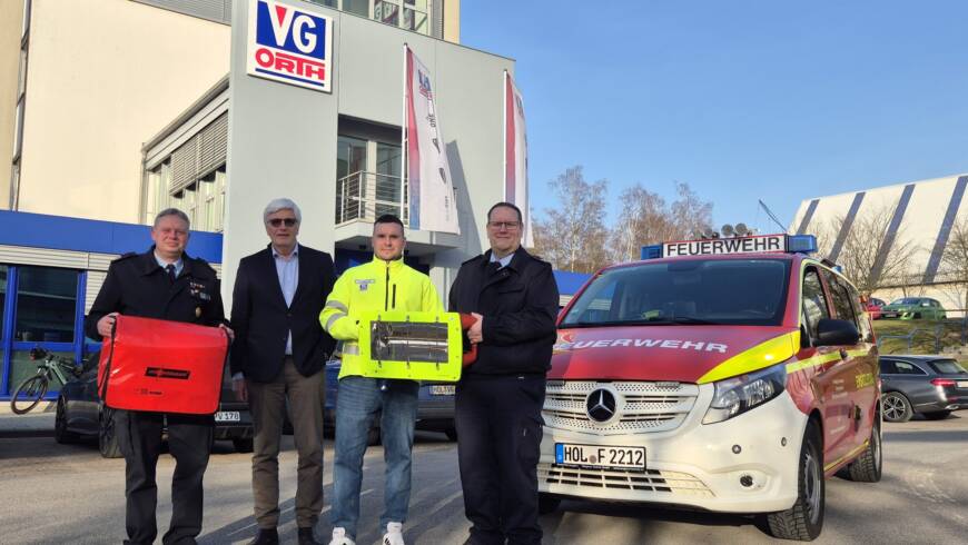 Wärmestrahler für die Stadtoldendorfer Feuerwehr: Starke Unterstützung für die Einsatzkräfte