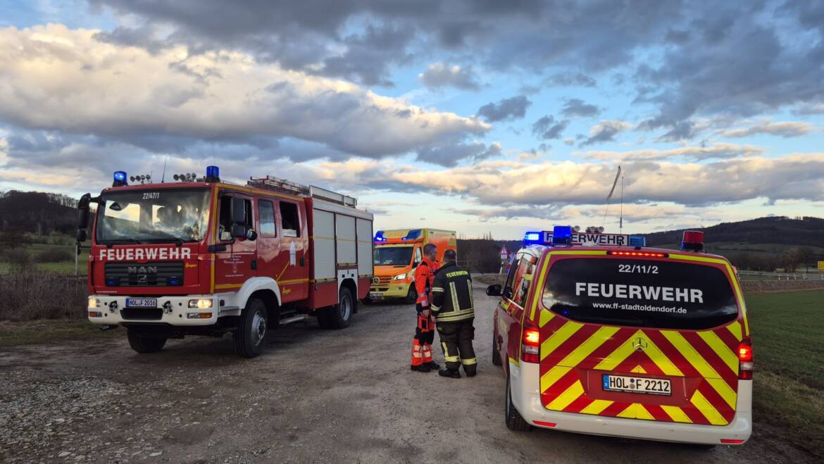 Alarmierung kurz vor der Jahreshauptversammlung: Unklare Rauchentwicklung im Mammutpark