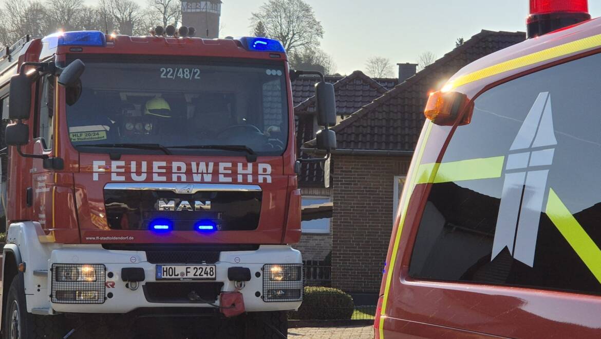 Zeitgleicher Einsatz: Feuerwehr leistet Erste Hilfe bis zum Eintreffen des Rettungsdienstes
