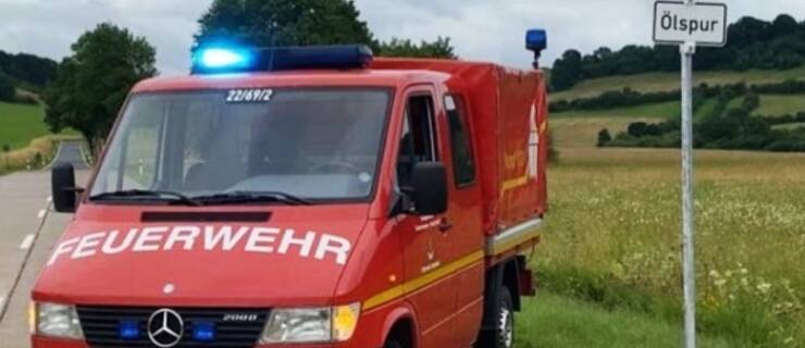 Einsammeln Ölwarnschilder in Arholzen