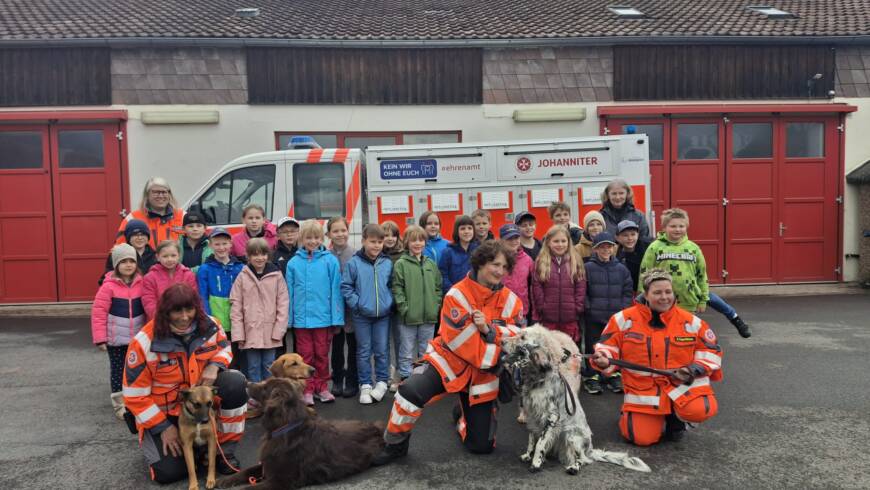 Kinderfeuerwehr Strolche – Auf Spurensuche mit den Supernasen der Johanniter