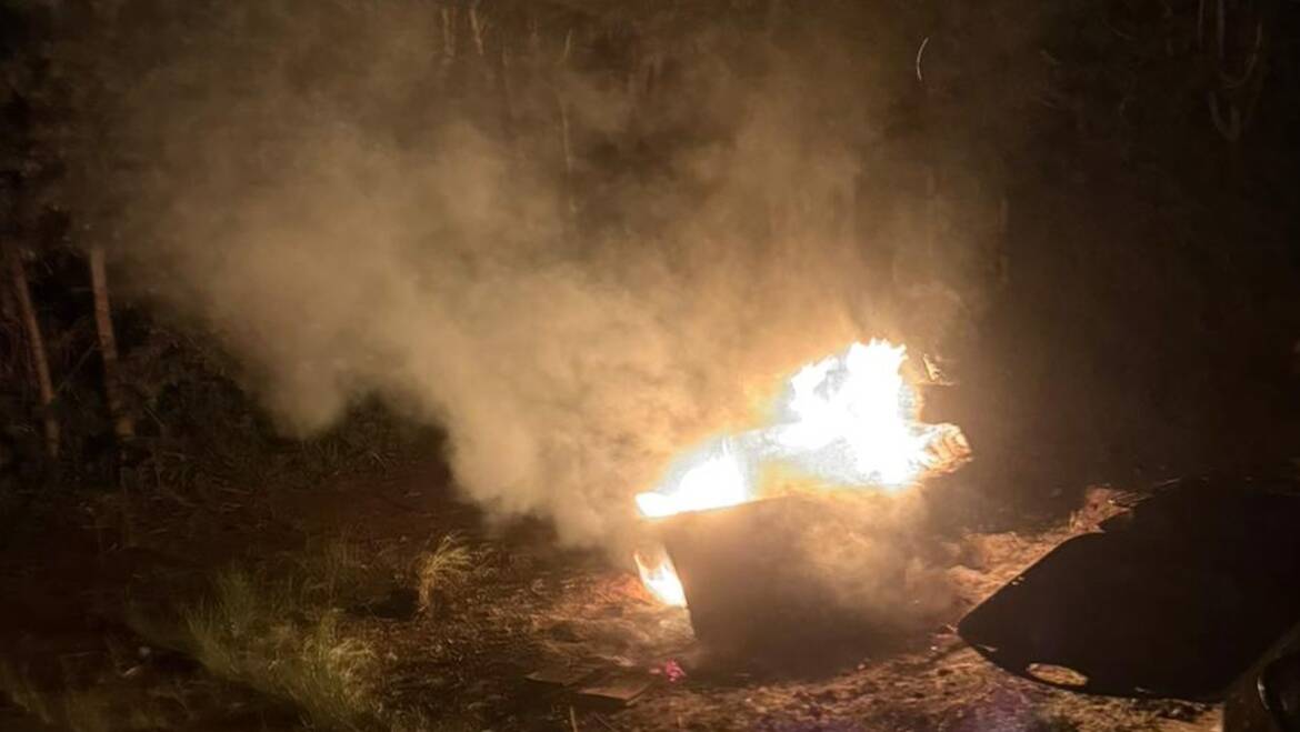 Feuerschale sorgt für Feuerschein und Fehlalarm