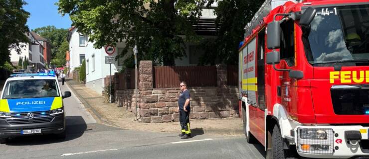 Festumzug zum Homby Volks-und Schützenfest in Stadtoldendorf.  Absicherung durch Bauhof und Feuerwehren