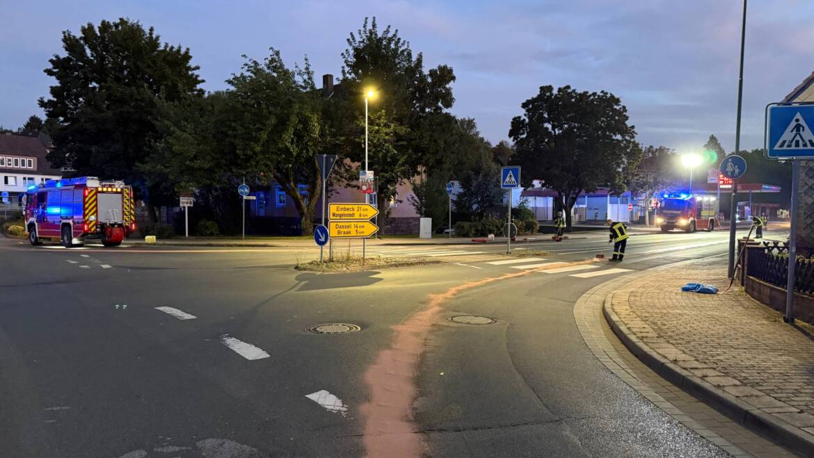 Lange Ölspur durch die Samtgemeinde. Vom Ith,  über Eschershausen bis nach Stadtoldendorf